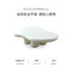 Guangyi Yunduo coffee table living room home small apartment cream style Internet celebrity simple modern special-shaped low table wabi-sabi style small table 100*69*35 cream color