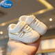 Disneys neuer Frühling 0-1-Jähriger Baby Soft Sohle Kleinkindschuhe koreanische Jungen und Mädchenschuhe Neugeborene ohne Verlust von Schuhen Casual Schuhe A37 Orange Doppel-Netz 13 Innere Länge 10,5 cm