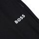 雨果博斯（HUGO BOSS）奢饰品男装 夏季新款男士时尚休闲长裤百搭健身裤 12342 黑色 M