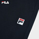 FILA 斐乐官方男士针织长裤2025夏季新款基础运动裤子 传奇蓝-NV M 170/80A/M