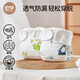 Europäische schwangere Neugeborene -Windelhosen Baby rein Baumwollwaschierbare Windeln Baby Gaze Windeln integriert wasserdichte Windeln Pocket Pure White - 5 Streifen - 12 Schichten von entfettetem Gaze - 3a Anti -xl -47cmx46cm für 2 Jahre alt 30 Jin [Jin gleich 0,5 kg]