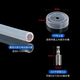 Water pipe on tea tray, barreled water dispenser, universal automatic water inlet pipe, household silicone hose, tea set accessories, 1 meter pipe + dust cover + 304 countersunk head with filter