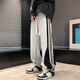 Chang Luzhu 2025 boy spring and autumn style casual long pants handsome teenager sports pants junior high school high school children trendy hoodies CK653 black (spring and autumn style) quality assurance M (80-110Jin [Jin equals about 0.5 kg])