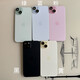 A Suitable for Apple 15 back cover glass iPhone 15puls original back shell assembly 15 back glass middle frame 95 new or so/blue 15 back cover glass (without wireless charger) glue delivery/work