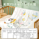 婴儿被子竹纤维空调毯夏季薄款宝宝夏凉被幼儿园被子新生儿盖毯子 小熊 7A抑菌冰丝盖毯110*110cm