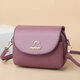 Scarecrow Ladies Bag 2025 Neues Modestil Geburtstagsgeschenk für Mutter mittleren Crossbody-Tasche Münze Brieftasche Mobiltasche Freundin Frau Mutter Geburtstag Valentinstag Geschenk 9928 Schwarz