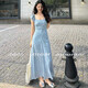 Cool Chapter QIQI Qiqi Family DIGM Single-up Dress 12358 #3-15 Light Blue One Size m105-115