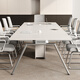 Muzhixiao E0 level conference table long table office desk and chair combination simple small negotiation office furniture training table long table E0 level plate 1.8 meter conference table