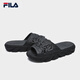 Fila Chaussures officielles pour hommes Snowcap Retro Slippers 2025 Été Nouveau style pantoufles de rock mode chaussures décontractées Crocodile Gray-Cv 42