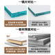 Xingao Shengtang full-body mirror floor-standing mirror home girl internet celebrity ins style dressing mirror wall fitting mirror bedroom stand arch support style-120*40 wood color