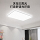 Leshi (NVC) Wohnzimmer-Scheinwerfer Deckenleuchte LED Smart High-End-Vollspektrum gesundes Future Light 160W-Paketinstallation