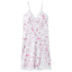 
Langsha pajamas for women in summer new ice and snow silk suspender sexy beautiful back pure and sexy women with chest pad nightgown home clothes AM11964 M