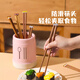 
COOKSS Children's Chopsticks Household Chicken Wing Wood 2-3-6 years old training chopsticks baby learning chopsticks children's short chopsticks children's tableware