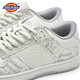 Dickies zapatos de tablero para hombres zapatos casuales transpirables versátiles bajos zapatos planos para hombres zapatos de moda grises 42