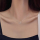 MZMZ Butterfly Platinum Necklace Women's pt950 Platinum Necklace Clavicle Chain Valentine's Day Birthday Gift for Girlfriend or Wife Premium Model-Local Warehouse Tomorrow Delivery/Butterfly Necklace