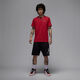 NIKEJordan耐克乔丹男子红色纯棉印花T恤夏季新款针织棉IB7529-687 2XL