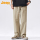 
Jeep (JEEP) casual pants summer men's straight pants thin loose men's pants work trousers khaki XL