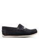 Florsheim Boys' Jasper Jr Loafers - Little and Big Kids, Navy Suede Navy Suede 4.5 Big Kid