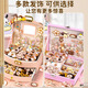 
Aijep children's jewelry gift box set hair clip jewelry girl birthday gift 3-6 year old children toy princess