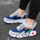 Kinderschuhe für Jungen- und Mädchenschuhe für Sommerfliege Strick atmungsaktives mittelgroße und große Kinder Jungen Running Schuhe Mode Sportschuhe für Deep Orchidee (Fly Strick Mesh) 3897 29 Innere Länge 18,5 cm