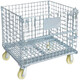Customized Storage Cage Eisenkäfigrahmen Umsatzkasten Eisenrahmen Industrieumsatzkorb Eisenklapperfalt Schmetterling Käfig Aufbewahrungskäfig-Eisenrahmen Faltung Q1SN9207 A-5 800*600*640 50*50 51