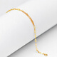 OEMG Korean fashion 10k gold bracelet for women, versatile, fashionable, simple, thin, checkered, colorful gold hand jewelry, trendy women
