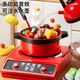Casa de niños de Chi Xing Tocando utensilios de cocina asistidos por la cocina para niños y niñas 3 Baby 3-9 años de edad de cocción y cocina [Seleccione una nueva casa jugando utensilios de cocina] Cubo de almacenamiento [tamaño grande] 53 piezas (utensilios de cocina simulados + cocción de inducción de efecto de sonido)