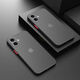 Swanko is suitable for Apple 16 mobile phone case iPhone 16 mobile phone case matte ultra-thin full-cover lens protective case anti-fall independent button - 16 matte black red