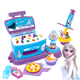 Disney (Disney) Máquina de pizza para niños Colorido Mudro de juego Juguesa Toyes hechos a mano Regalos de regalo de cumpleaños congelados