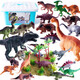 Guofan (Guofan) Kinder Dinosaurier Model Spielzeug und Mädchen Weichkleber Tyrannosaurus Rex Simuliertes Dinosaurier Tier Set Kindertag Geschenk
