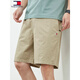 TOMMY JEANS American Tommy Kelly Summer Pure Cotton Five-Cut Shorts Casual All-Match Loose Beach Pants Men's Trendy 2025 9215 Shangqing M (Suggested 100-120Jin [Jin equals 0.5 kg])