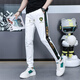Pantalon occasionnel de la version Qio cool pour le printemps, automne et hiver de l'hiver.
