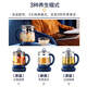 SUPOR health pot 1.5L teapot flower teapot glass electric teapot electric kettle kettle electric kettle boiling kettle thermal teapot SW-15YJ33A