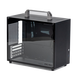 Aluminum Xiaobao E90Pro portable handle small case with backline MATX motherboard 240 water-cooled glass acrylic multiple versions to choose from 21L small computer case E90 Pro black glass version