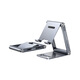Green Connect Mobile Phone Holder Desktop Lazy Flat Panel Universal Foldable Portable Adjustment Angle Lifting Metal Live Network LP844 [Aluminum Hose Within 11 Inches]-(45381