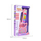 Música para niños Piano Guitar Toys Multifuncional Electrónico Piano 1-3 años 2 bebés y bebés Los instrumentos de violín se pueden reproducir box de pedido por correo de comercio electrónico Xiaoma-Lotus polvo Música de educación temprana