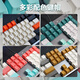 Logitech K845 Kabelgebundene mechanische Tastatur für Mädchen Büro grün schwarzer Teewelle transparente Tastatur E-Sports Gaming Computer 215 K845 TTC Mechanische Tastatur [ABS Wuhuang Wanslei] Standard ohne Qing-Welle