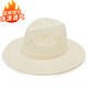 
Bohai Chao summer travel beach fisherman hat sun protection sun hat men straw hat outdoor hollow linen topper sun hat sun hat khaki