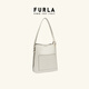 芙拉（FURLA）【618】【平台专供款】MIANOVA牛皮大号女士单肩包水桶包 白色