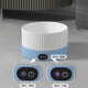 Cat constant temperature cat bowl drink water in winter, heat anti-dry burning ceramic bowl cat food bowl yogurt machine feed water in winter, black ceramic bowl + multi-speed temperature adjustable round constant temperature 450ml [water and electricity separation, reject leakage]