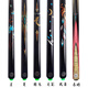 Jiadian Moon Shadow Phoenix Dances Soaring Lotus Mannequin Billiard Cue Small Head Chinese Nine-Ball and Eight-Ball One-Piece Billiard Cue pole series Jiadian Tengfei Aluminum Alloy Rod Box