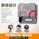 Xiaoxiao Malerei Uhr, Yifan, Uhr, Wanduhr, Wohnzimmer, Haushalt, stiller ewiger Kalender, Uhr, Wand, kreativer Kunst -Wandleuchten, Malerei, PD4865 [Upgrade -Datum + Temperatur] 20 Zoll 50*35 cm regulärer läherlicher Stil