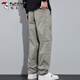Pantalon de pic (Tucano) pour un pantalon décontracté d'été masculin pour les salopettes américaines haut de gamme pour hommes pantalons polyvalents en vrac vert clair xl
