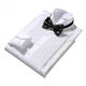 Jinlilai Adult Robe Shirt à manches longues Men de frère Men Brother Group Slim Corée de style coréen Tie à nœuds de mode