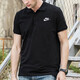 Nike (Nike) Sportanzug Herrenkleidung 25 Sommer Neugeschäft Casual Revers Polo Shirt kurzärmeligte T-Shirt, kleine Fußhosen und Hosen FN3895-010+Bv2680-010 m
