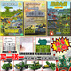 Zhenzhi'an World Tank Kv44 Drawing Livre Carl 99 Military Copy Line Drawing Picture Album Children's’s Yizhi Coloriage and Drawing [Drawing Book] Kv44 Tank + World of Tank B