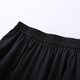 
Slim Li Show [Smoke Wave Flower Skirt] Design-sensory elastic waist drooping skirt Large size women's fat mm summer new style 1283 black L