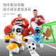 
UTHER intelligent football battle robot kicking competitive double remote control programmable fighting children's toys. Standard version of yellow + blue + 2 balls + 2 goals. Official standard version