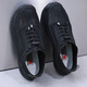 Brigjing summer breathable men's mesh shoes old Beijing cloth shoes men's lightweight hollow casual shoes middle-aged and elderly anti-slip soft-soled dad's shoes black 12353 40 (250mm)