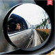 Fouring Korean Car HD Umkehrung kleiner runder Spiegel, randloser blinder Fleckspiegel, Weitwinkelspiegel Rückspiegel Hilfspiegel DA-880 einstellbar